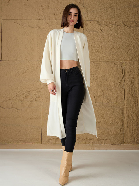 SASSAFRAS Open Front Longline Shrug