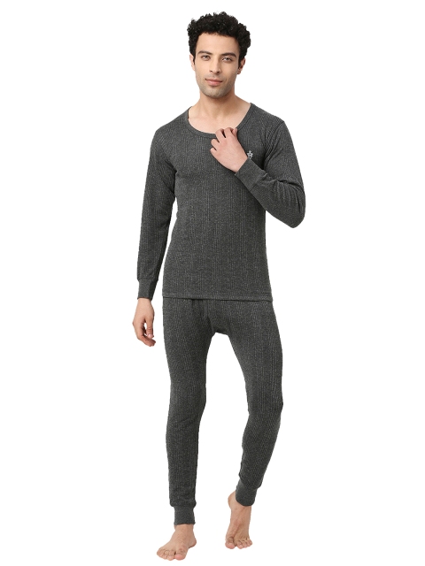 VIP Men Ribbed Round Neck Thermal Tops - Image 6