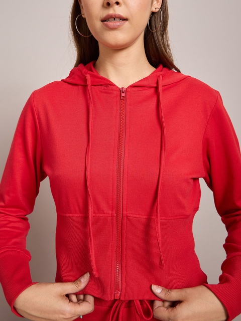 SASSAFRAS Women Crop Open Front Jacket - Image 2