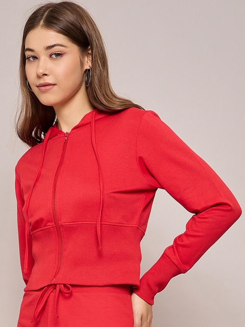 SASSAFRAS Women Crop Open Front Jacket - Image 3