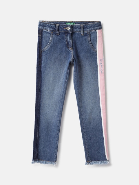 United Colors of Benetton Girls Straight Fit Jeans