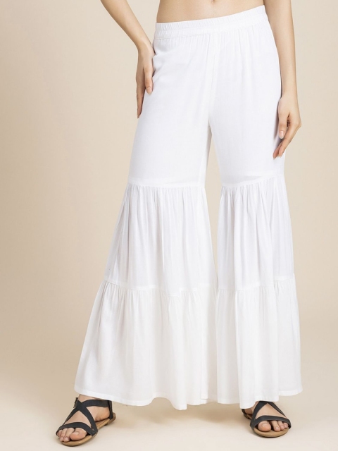 BCZ Style Women Flared Palazzos