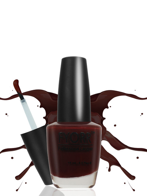 FYORR Professional Lacquer Long Lasting Nail Polish - 15ml - Wine Factory- 35 - Image 2