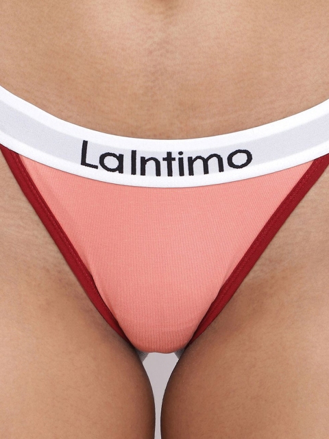 La Intimo Women Pack of 2 Low-Rise Bikini Briefs - Image 6