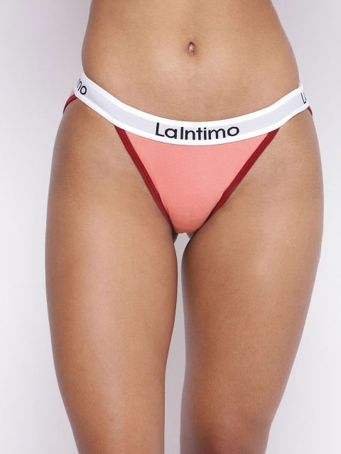 La Intimo Women Pack of 2 Low-Rise Bikini Briefs - Image 2