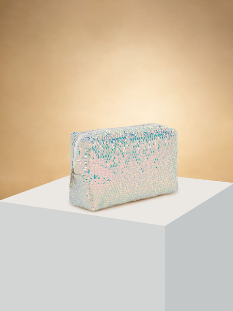 Forever Glam by Pantaloons Embellished Pouch Travel Accessory