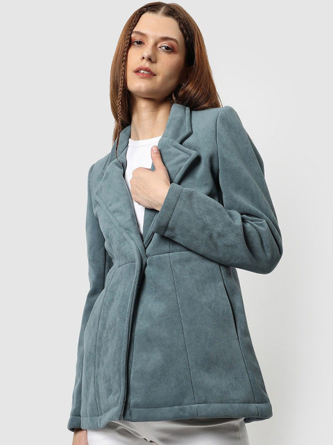 Campus Sutra Structured Single-Breasted Blazer - Image 3
