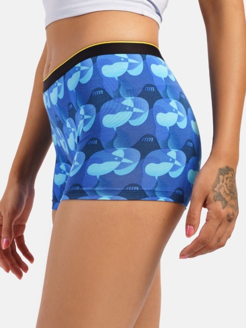 bummer Women Printed Boy Shorts Brief - Image 2