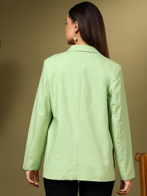 Kotty Notched Lapel Single Breasted Blazer - Image 4