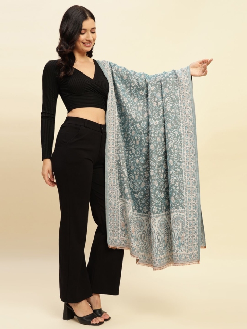 WEAVERS VILLA Women Woven Design Shawl - Image 3