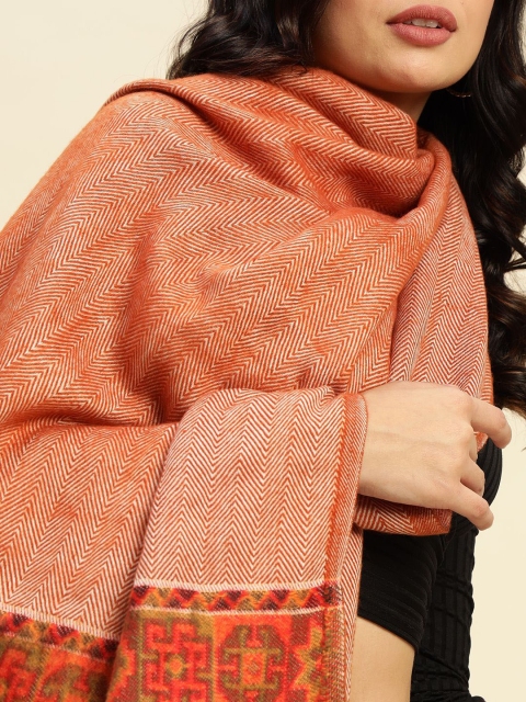 WEAVERS VILLA Women Woven Design Shawl - Image 2