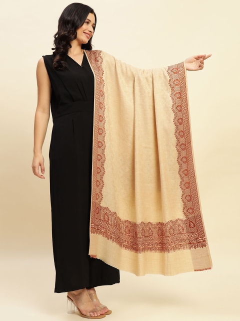 WEAVERS VILLA Women Woven Design Shawl - Image 4