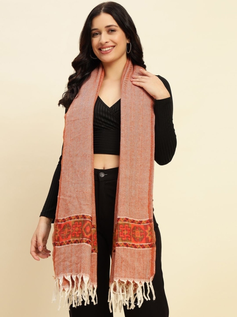 WEAVERS VILLA Women Woven Design Shawl - Image 5