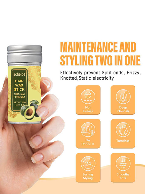 Scheibe Avocado Hair Wax Stick- 75 g - Image 2