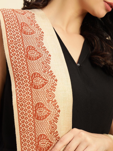 WEAVERS VILLA Women Woven Design Shawl - Image 2