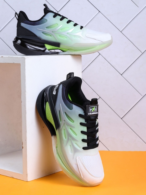 Columbus Men Lace-Up Running Non-Marking Shoes
