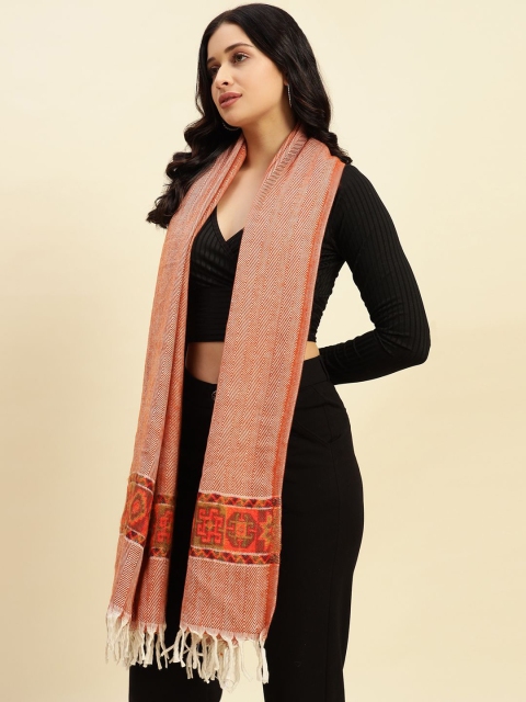 WEAVERS VILLA Women Woven Design Shawl - Image 4