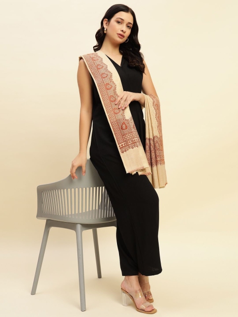 WEAVERS VILLA Women Woven Design Shawl - Image 5