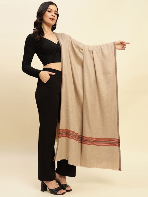 WEAVERS VILLA Women Striped Printed Shawl - Image 6