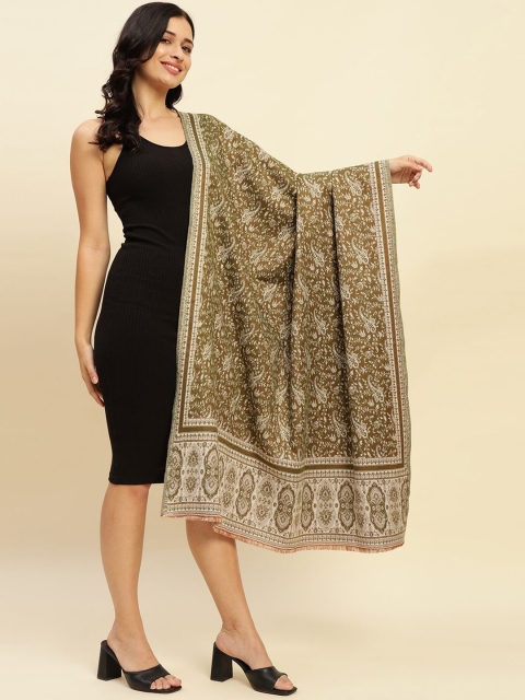 WEAVERS VILLA Women Woven Design Shawl - Image 3