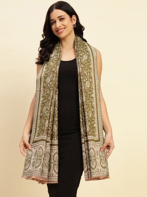 WEAVERS VILLA Women Woven Design Shawl - Image 5