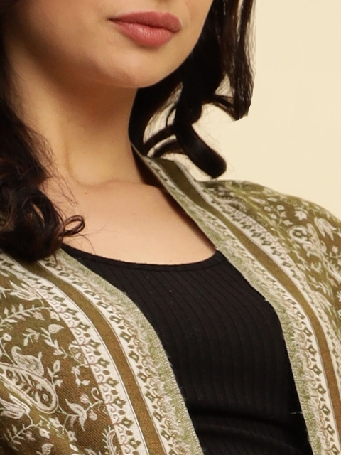 WEAVERS VILLA Women Woven Design Shawl - Image 7