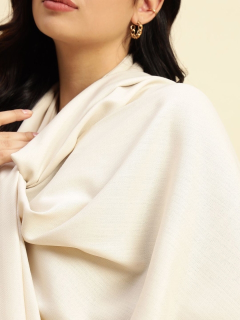 WEAVERS VILLA Women Woven Design Shawl - Image 2