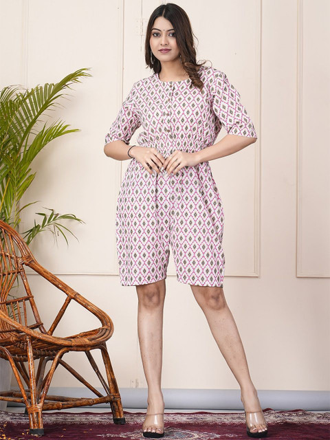 SUNEKH Printed Jumpsuit