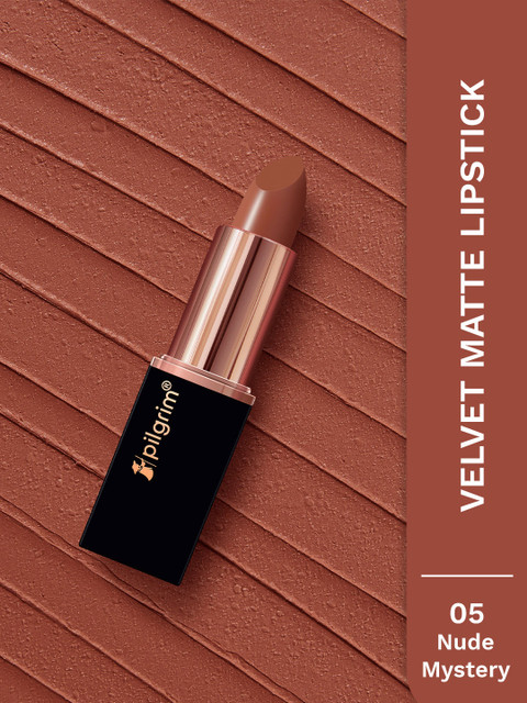 Pilgrim Matte Bullet Intense Colour Transferproof & Smudgeproof Lipstick - Nude Mystery 05
