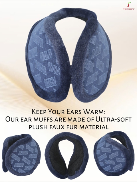 FabSeasons Men Set Of 2 Printed Ear Muffs - Image 7