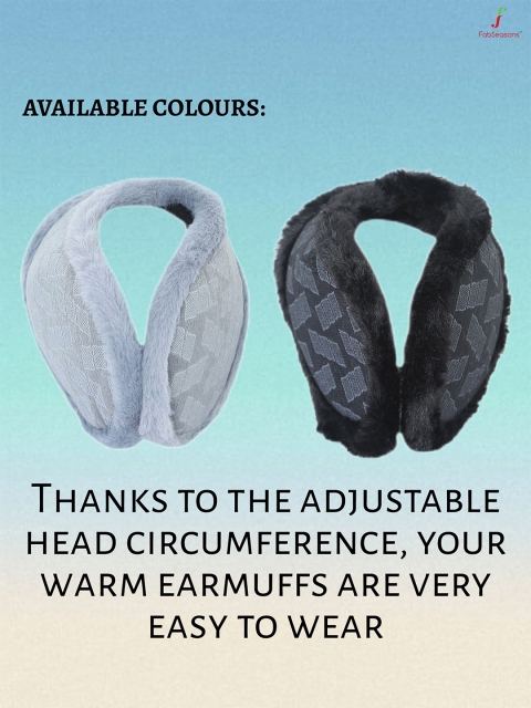 FabSeasons Men Set of 2 Fur Ear Muffs - Image 6