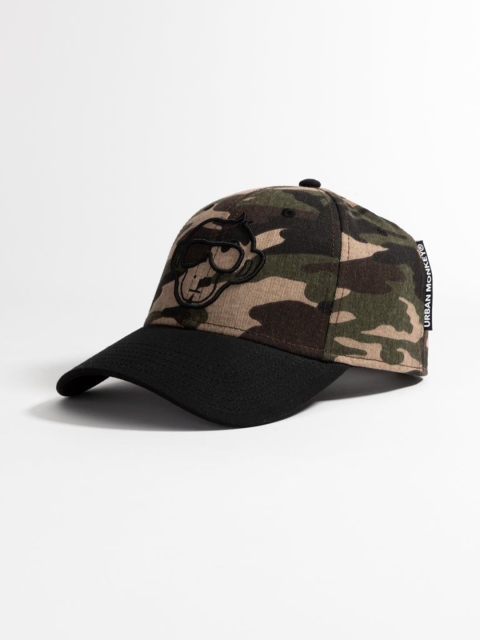 Urban Monkey Unisex Printed Cotton Baseball Cap - Image 2