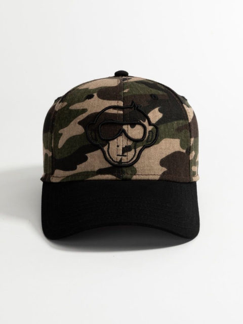 Urban Monkey Unisex Printed Cotton Baseball Cap - Image 3
