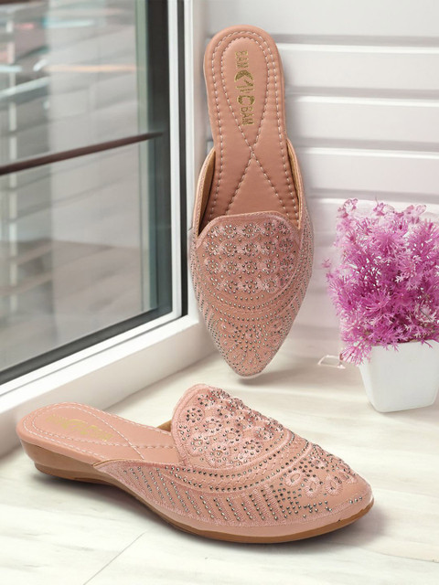 bam bam Women Embellished Mules