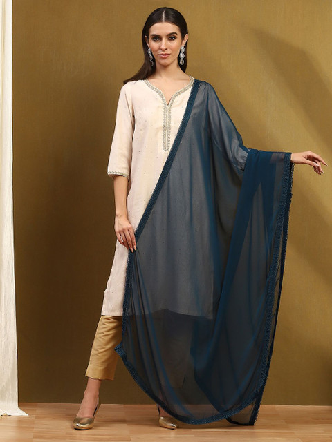 Biba Solid Dupatta