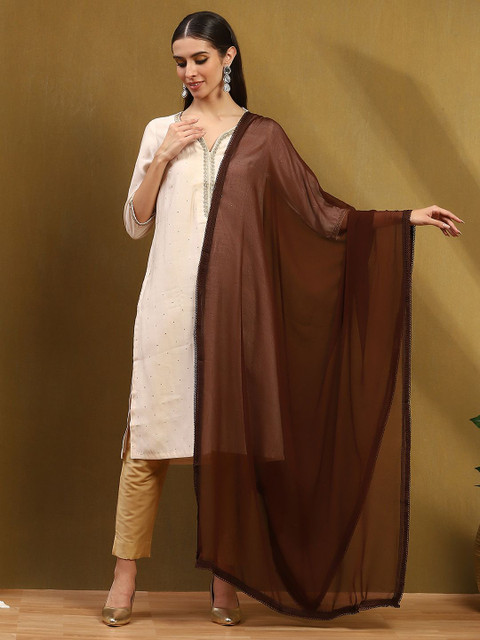 Biba Solid Dupatta
