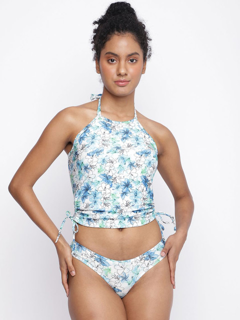 La Intimo Chetlat Tankin Women Printed Swim Bottoms