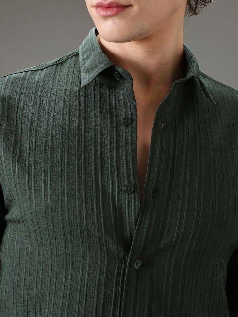 Banana Club Men Classic Slim Fit Casual Shirt - Image 2