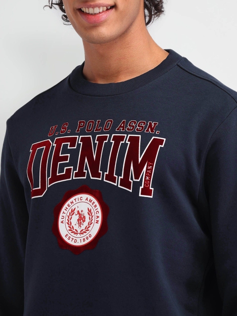 U.S. Polo Assn. Denim Co. Men Printed Sweatshirt - Image 3