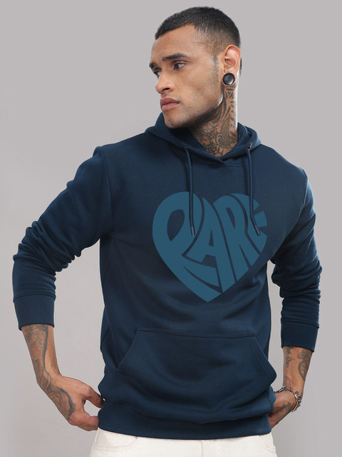 ADRO Men Printed Hooded Sweatshirt - Image 3
