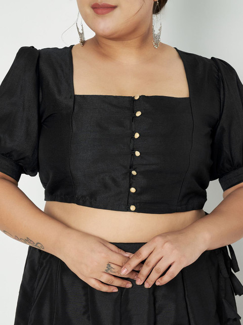 studio rasa Plus Size Button Down Blouse - Image 6