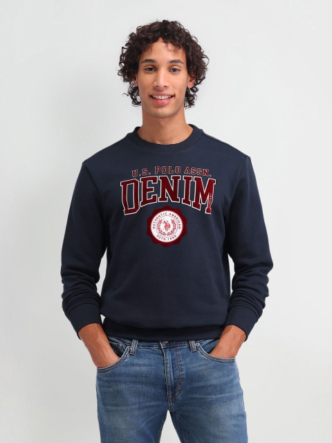 U.S. Polo Assn. Denim Co. Men Printed Sweatshirt
