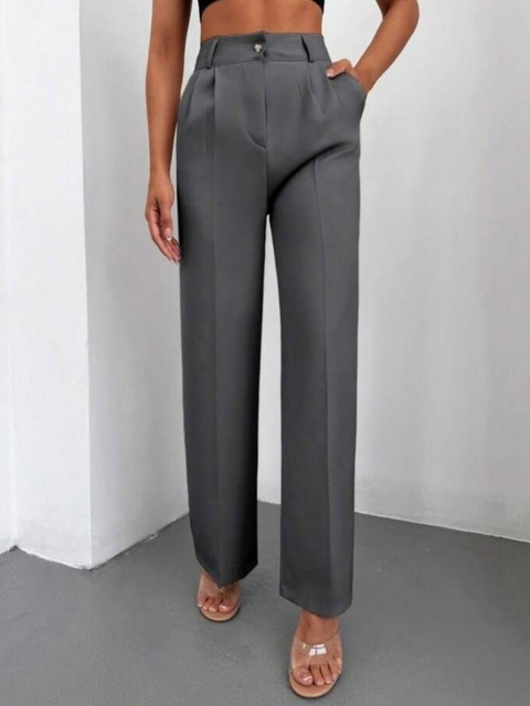 BROADSTAR Women Pleated Korean Pants