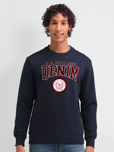 U.S. Polo Assn. Denim Co. Men Printed Sweatshirt - Image 2