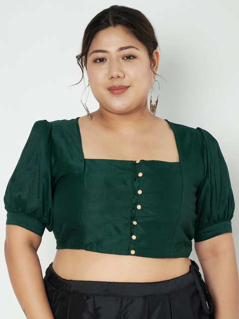 studio rasa Plus Size Button Down Blouse