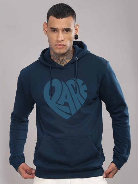 ADRO Men Printed Hooded Sweatshirt