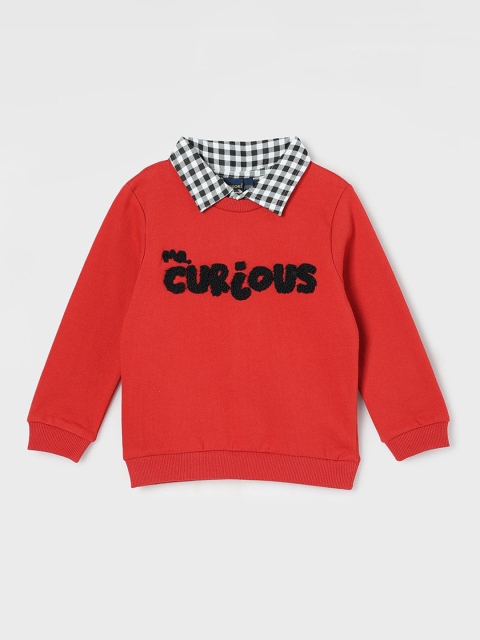 Juniors by Lifestyle Boys Cotton Printed Sweatshirt