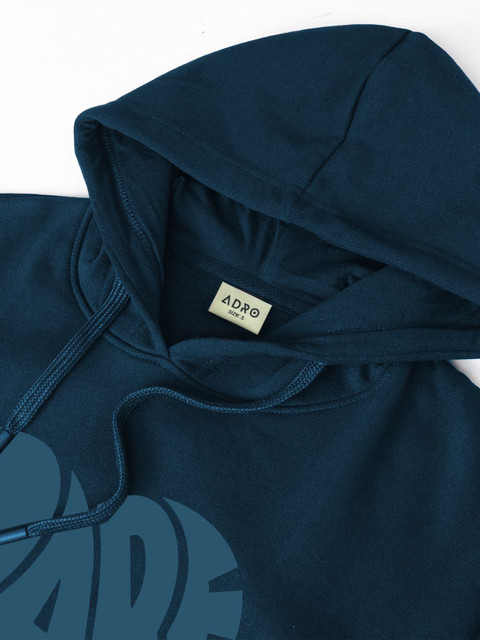 ADRO Men Printed Hooded Sweatshirt - Image 6