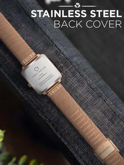 CARLINGTON Women Stainless Analogue Multi Function Watch Iconic 2040 RoseGold1-RoseGold - Image 6