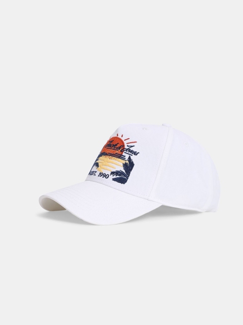 Jack & Jones Men Embroidered Baseball Cap